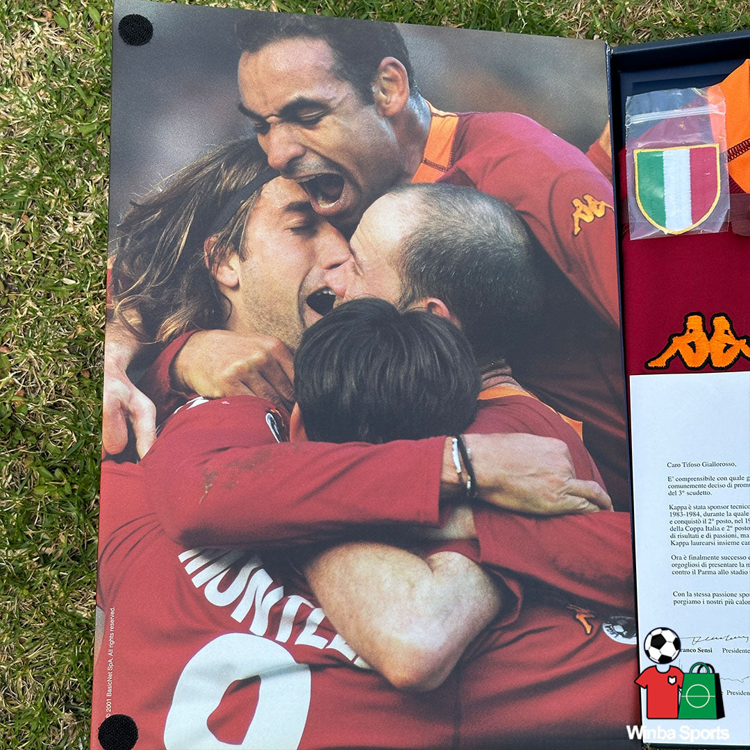 Jersey AS ROMA CAMPIONI D´ ITALIA 2000-2001