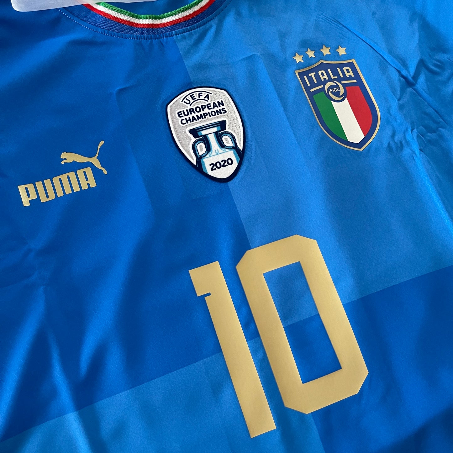 Jersey Italia Local 22 edición especial Lorenzo Insigne
