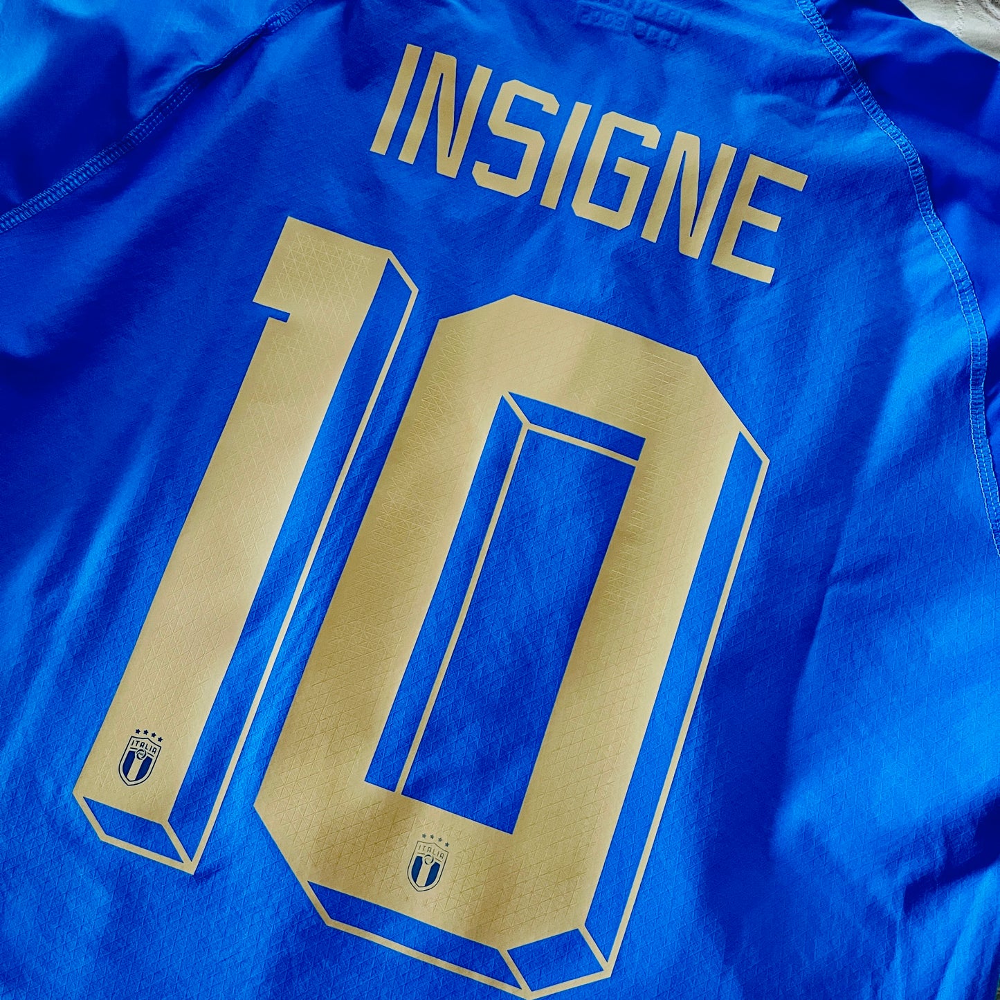 Jersey Italia Local 22 edición especial Lorenzo Insigne