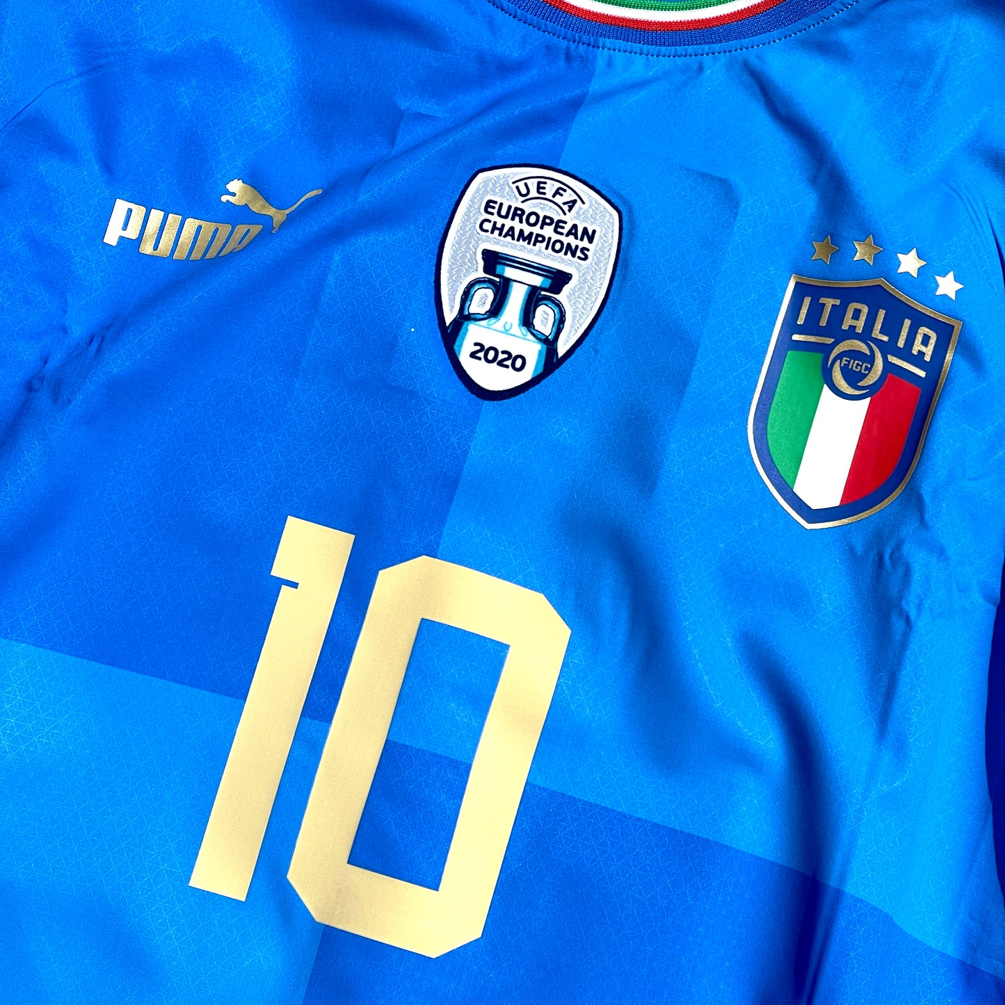 Jersey Italia Local 22 edición especial Lorenzo Insigne
