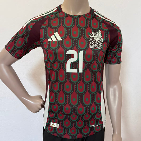 Jersey Selección Mexicana Authentic Local 24/25 “Chino Huerta”