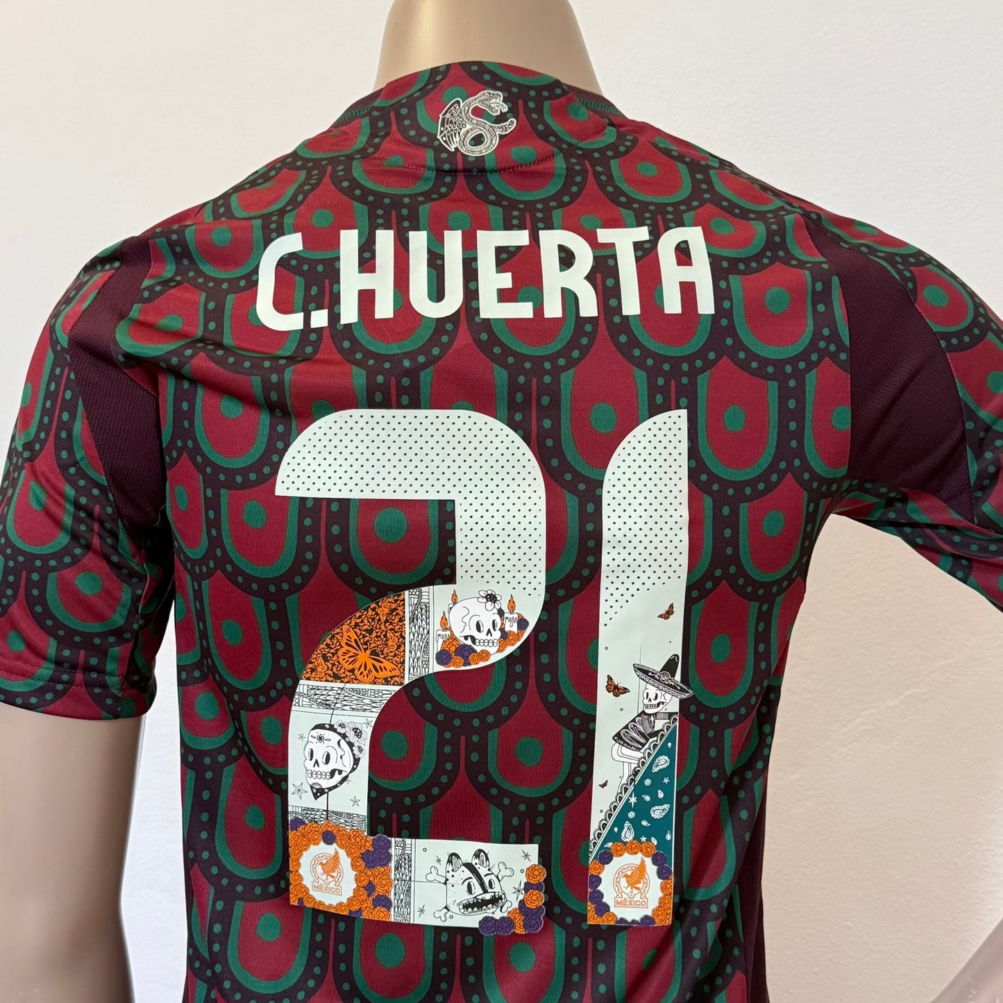 Jersey Selección Mexicana Authentic Local 24/25 “Chino Huerta”