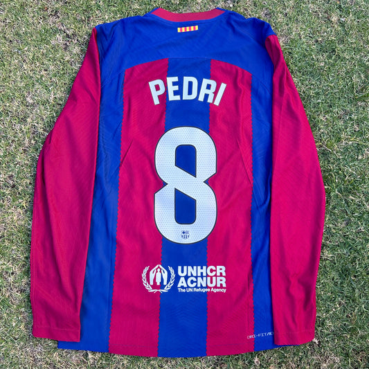 Jersey Barcelona Local Utileria Pedri 2023/2024