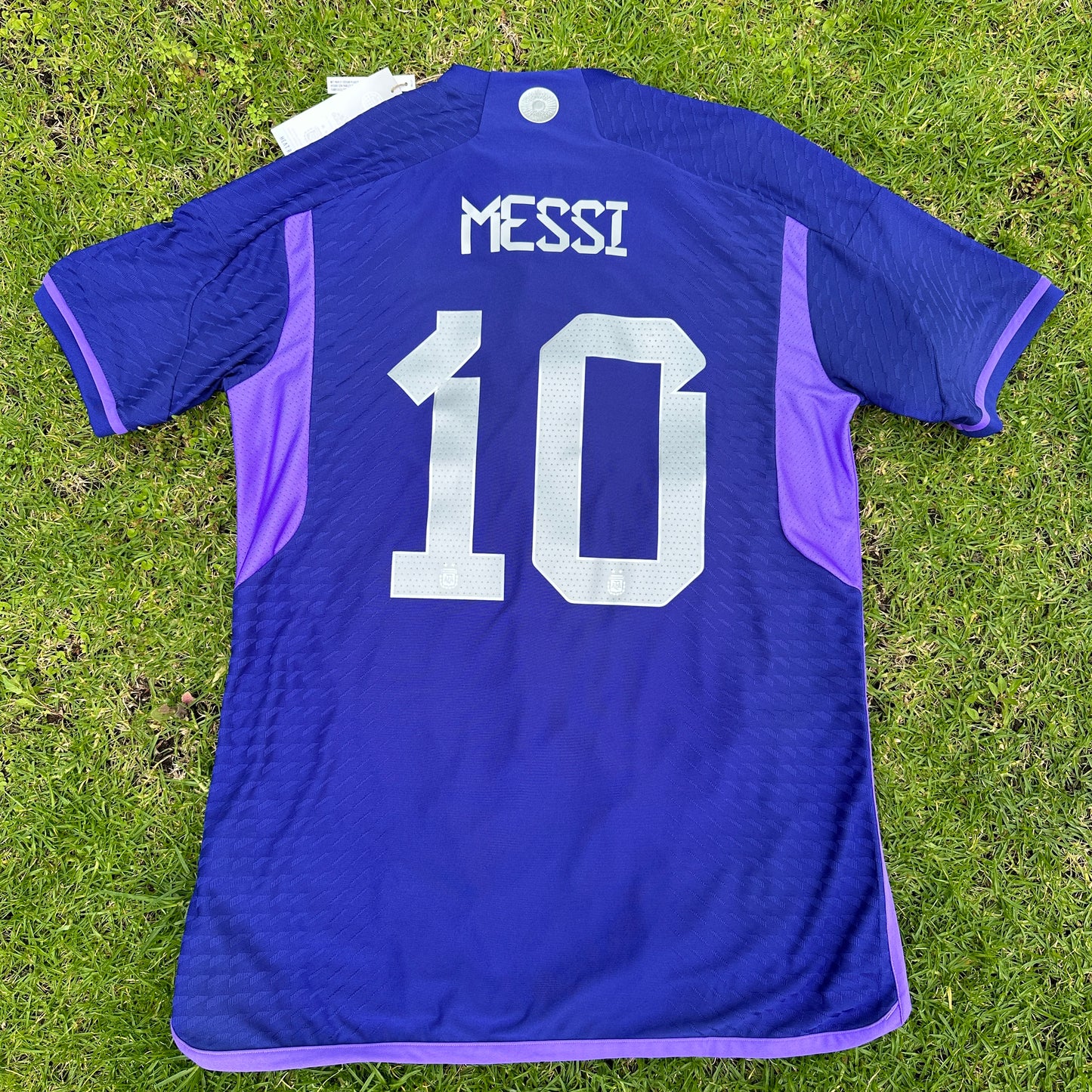 Jersey Argentina Messi Visita 2022/2023 Versión Jugador