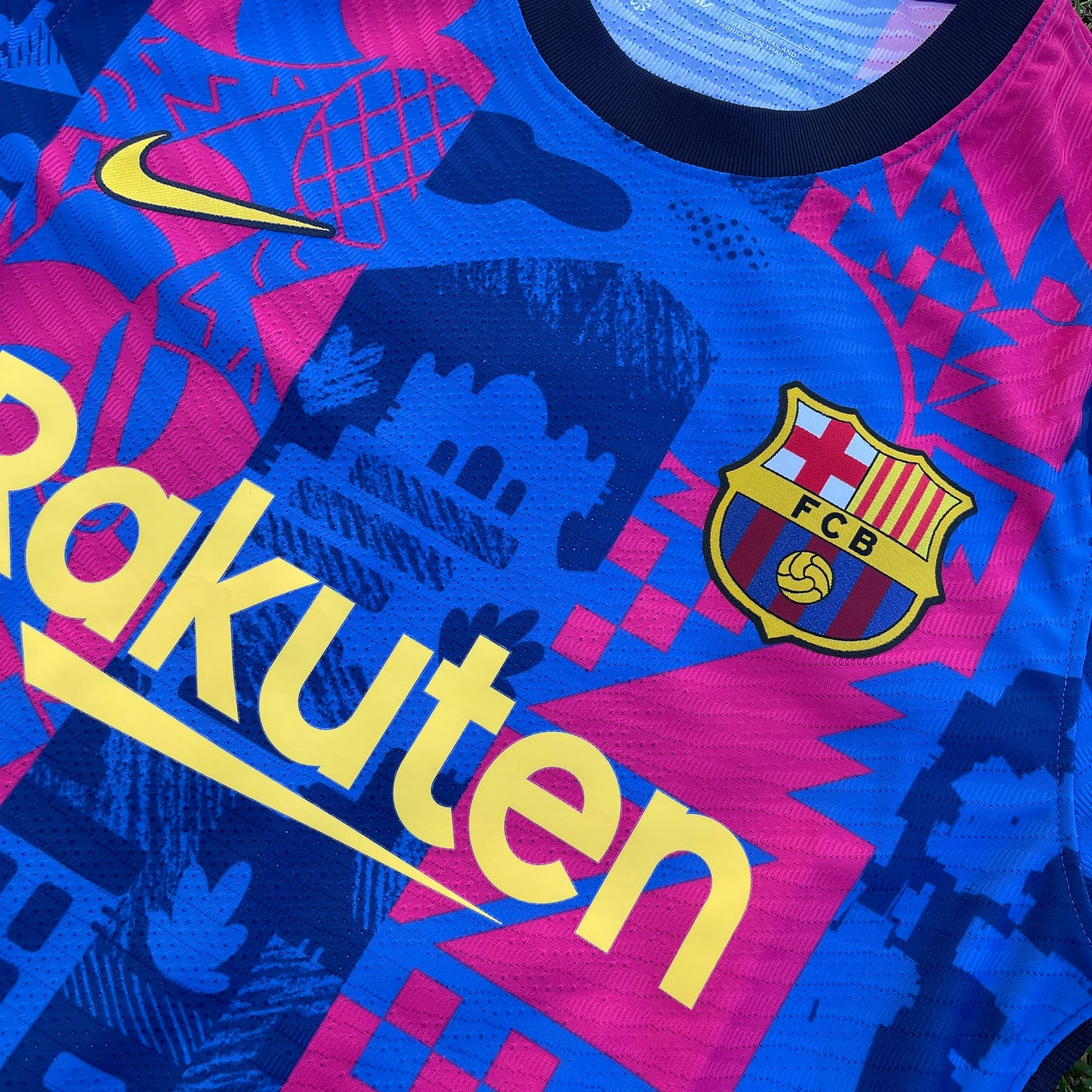 Jersey Fc Barcelona versión jugador 21/22