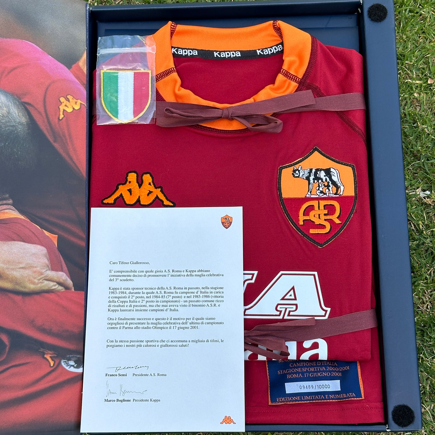 Jersey AS ROMA edición especial 2001