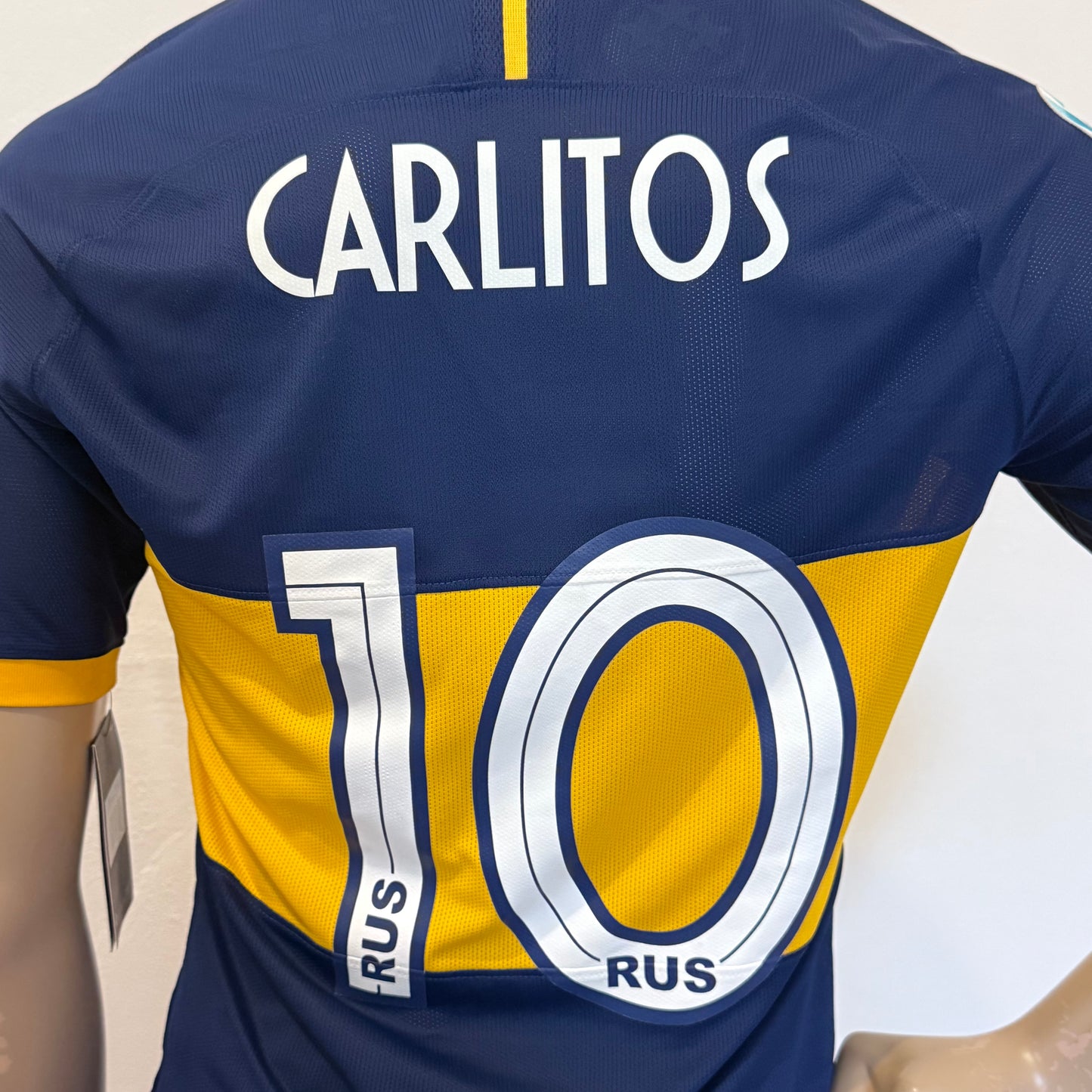Jersey Boca Juniors Local 19/20 Utileria Carlitos Tevez