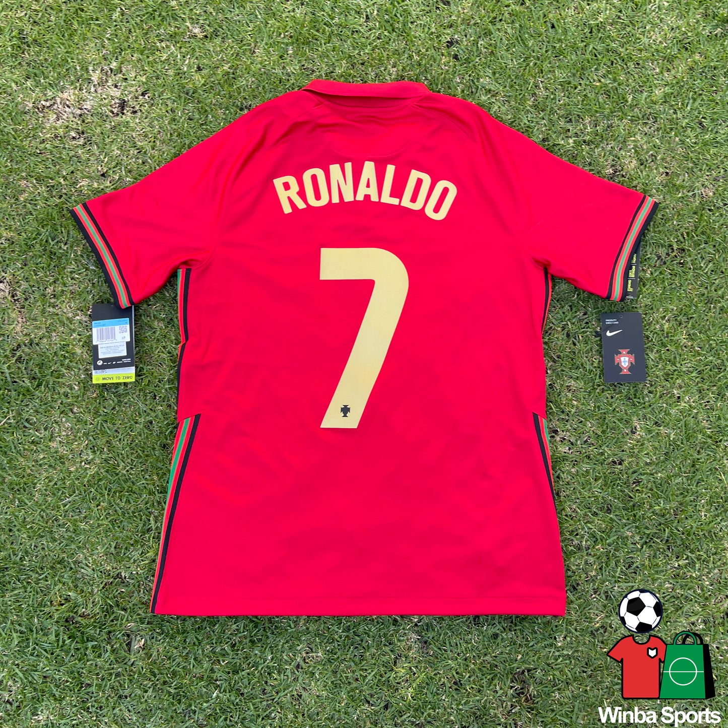 Jersey Portugal Nike Local 20/22 Ronaldo