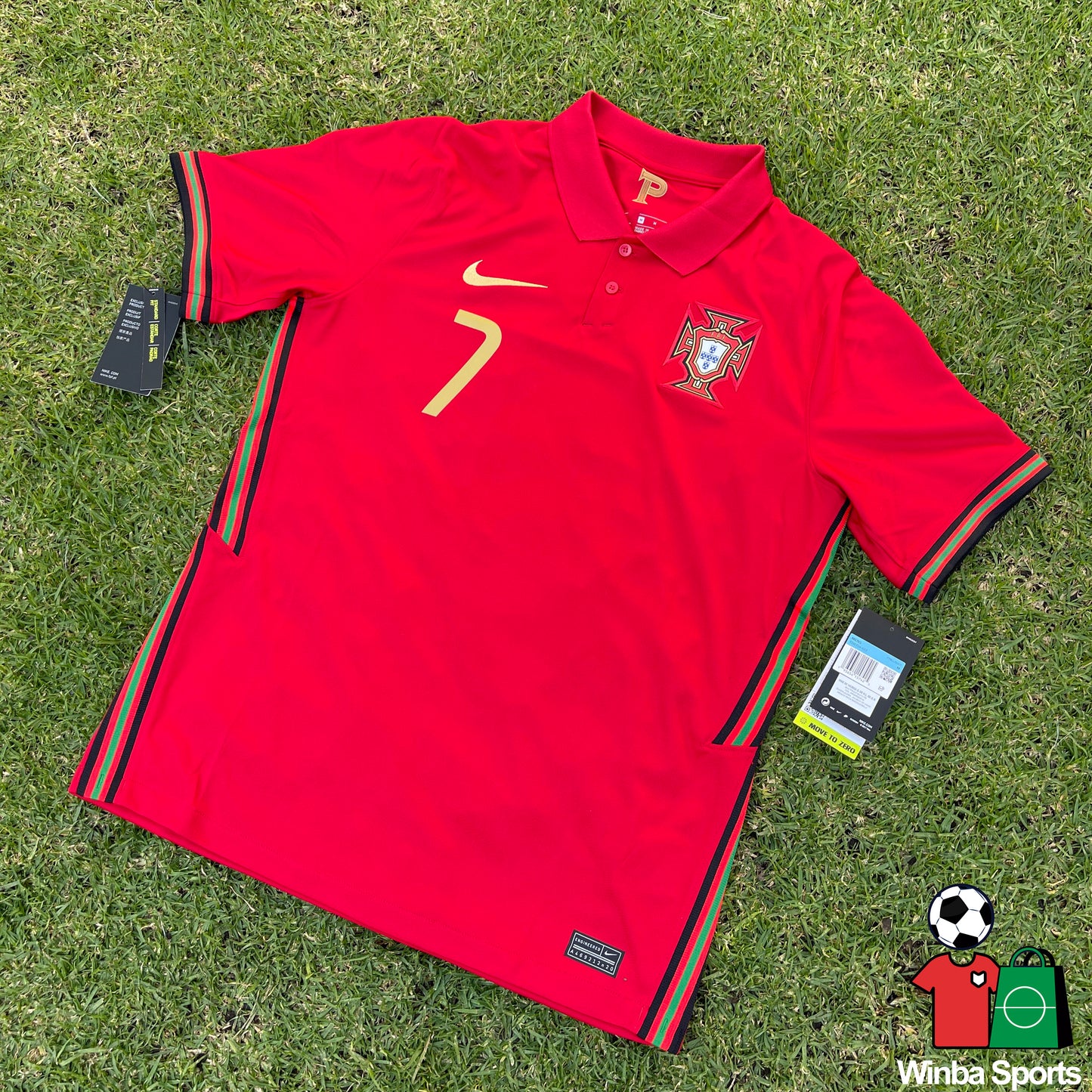 Jersey Portugal Nike Local 20/22 Ronaldo