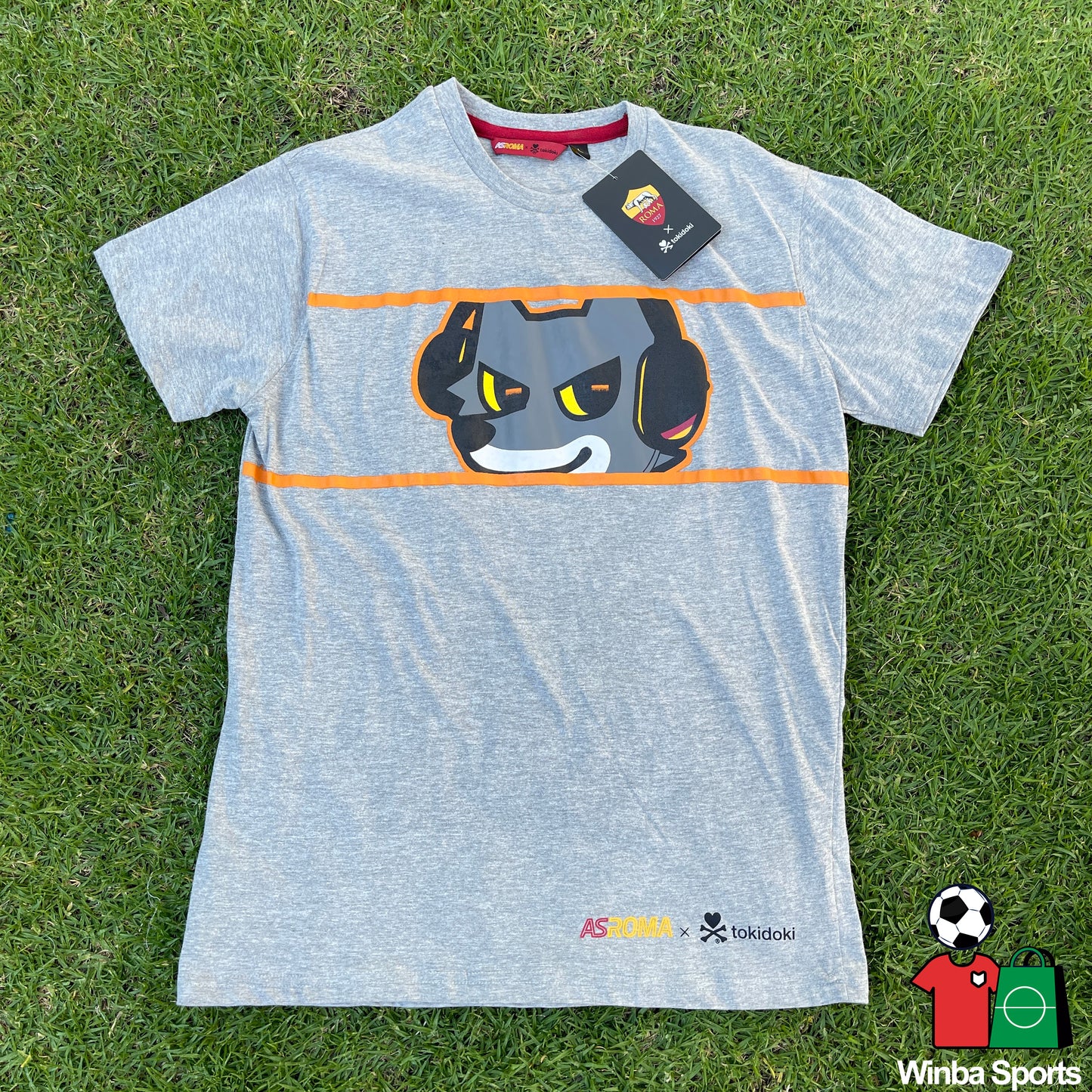 Playera de algodón TOKI-DOKI As Roma